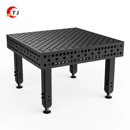 CNC Machining 3D Welding Table for Aviation Manufacturing ± 0.05mm Flatness Laser Calibration